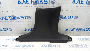 Center pillar trim lower right Volvo XC90 16-22 black, scratches