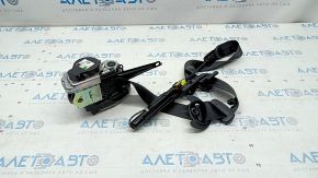 Passenger seat belt with tensioner Audi Q7 16-19 black