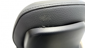 Rear seat left Volvo XC90 16-22 leather black for 3 rows, scratches, for dry cleaning