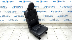 Rear seat right Volvo XC90 16-22 leather black for 3 rows, scratches