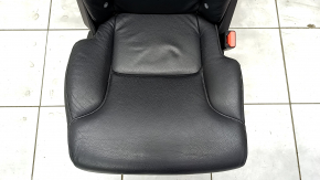 Rear seat right Volvo XC90 16-22 leather black for 3 rows, scratches
