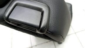 Rear seat right Volvo XC90 16-22 leather black for 3 rows, scratches