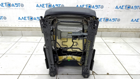 Rear seat center Volvo XC90 16-22 leather black for 3 rows, dry cleanable