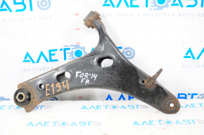 Lower front right arm Subaru Forester 14-18 SJ rusty, torn silent block, no ball joint