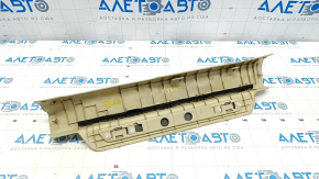 Door sill trim front left Lexus RX350 RX450h 10-15 beige, with chrome trim, bumps on chrome, worn