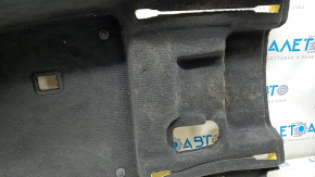 Floor covering front left Audi Q7 16- black, needs cleaning, tear, broken foam