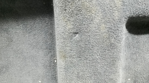 Floor covering front left Audi Q7 16- black, needs cleaning, tear, broken foam