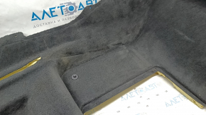 Floor covering front right Audi Q7 16- black, for dry cleaning