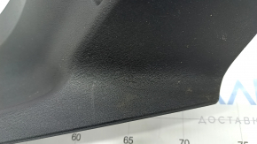 Door sill trim rear right inner Volvo XC90 16-22 with backlight, black, scratches