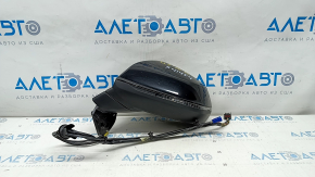 Side mirror left Audi Q7 16-19 15+4 pins, heated, auto folding, turn signal, auto dimming, camera, BSM, black