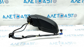 Side mirror left Audi Q7 16-19 15+4 pins, heated, auto folding, turn signal, auto dimming, camera, BSM, black