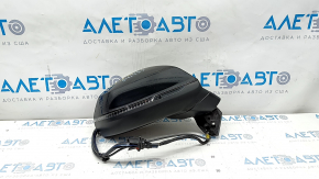 Side mirror right Audi Q7 16-19 15+4 pins, heated, auto-dimming, auto-folding, turn signal, camera, BSM, black