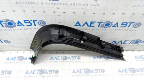 Door sill trim front right inner Volvo XC90 16-22 with backlight, black, scratches
