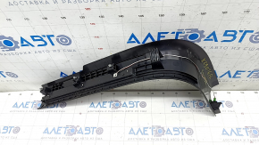 Door sill trim front left inner Volvo XC90 16-22 with backlight, black, scratches