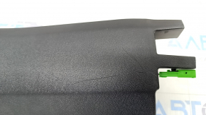 Door sill trim front left inner Volvo XC90 16-22 with backlight, black, scratches
