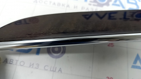 Front panel trim right Volvo XC90 16-22 wood, gloss, with backlight, scratches