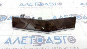 Front panel trim left Volvo XC90 16-22 wood, glossy, with backlight