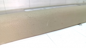 Door sill trim with illumination front right Lexus RX300 RX330 RX350 RX400h 04-09 beige, with chrome trim, butt on chrome, worn