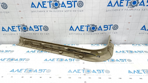Door sill trim with illumination front right Lexus RX300 RX330 RX350 RX400h 04-09 beige, with chrome trim, butt on chrome, worn