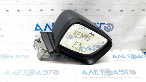 Side mirror right Jeep Renegade 15- 7+3 pins, BSM, turn signal, structure
