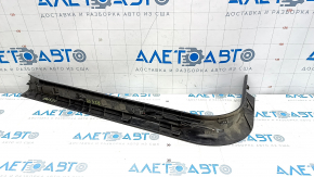 Door sill trim with illumination front right Lexus RX300 RX330 RX350 RX400h 04-09 black, with chrome trim, bumps on chrome, worn