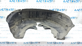 Rear right fender liner Audi A6 C7 12-15 pre-restoration, tear