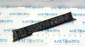 Door sill trim inner front right Lexus RX350 RX450h 16-22 black, with chrome trim, broken fastener