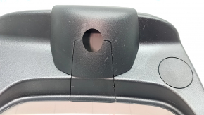 Interior mirror trim Volvo XC90 16-22 black, under camera, scratches