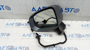 Side mirror left Volvo XC90 16-22 14+4 pins, turn signal, heated, auto-dimming, BSM, camera, gray
