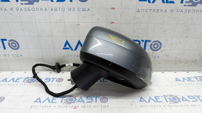 Side mirror left Volvo XC90 16-22 14+4 pins, turn signal, heated, auto-dimming, BSM, camera, gray