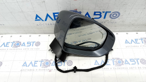 Side mirror right Volvo XC90 16-22 15+4 pins, turn signal, heated, auto-dimming, BSM, camera, gray