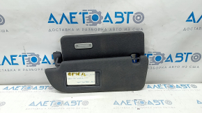 Left visor Audi Q7 16- black, without hook