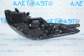 Headlight front right bare Hyundai Elantra UD 11-13 prerest, white reflector,