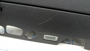 Glove box, glove compartment Audi Q7 16-19 black, crepe crack, pressed, scratch