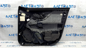 Door trim card front left Jeep Renegade 15- TRH black leather, scratches