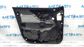Door trim card front right Jeep Renegade 15- TRH black leather, scratches