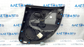 Door trim card rear left Jeep Renegade 15- TRH black leather, scratches