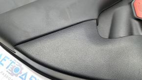 Door trim card rear left Jeep Renegade 15- TRH black leather, scratches