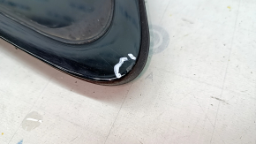 Window blind glass rear left Audi Q7 16- tinted, with molding black, paint peeling, scratch