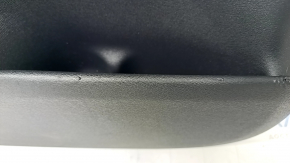 Door trim card rear left Volvo XC90 16-22 leather black, wood insert, without curtain, scratches, tears