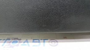 Door trim card front left Volvo XC90 16-22 leather black, wood insert, broken fastening, scratches