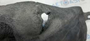 Rear left fender liner Kia Optima 14-15 is torn, fasteners are torn