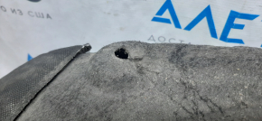 Rear left fender liner Kia Optima 14-15 is torn, fasteners are torn