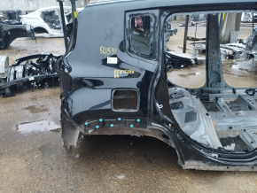 Quarter wing rear right Jeep Renegade 15 - black, on the body, dented, bumps