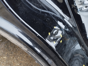 Quarter wing rear right Jeep Renegade 15 - black, on the body, dented, bumps