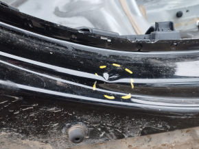 Quarter wing rear right Jeep Renegade 15 - black, on the body, dented, bumps