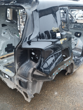 Quarter wing rear right Jeep Renegade 15 - black, on the body, dented, bumps