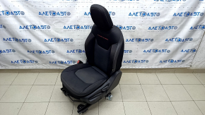 Driver's seat Jeep Renegade 15- without airbag, mechanic, cloth, black, Trailhawk, for cleaning