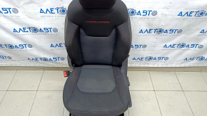 Driver's seat Jeep Renegade 15- without airbag, mechanic, cloth, black, Trailhawk, for cleaning