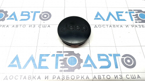 Center cap for Jeep Renegade 15 wheel - black, matte, 63.5mm